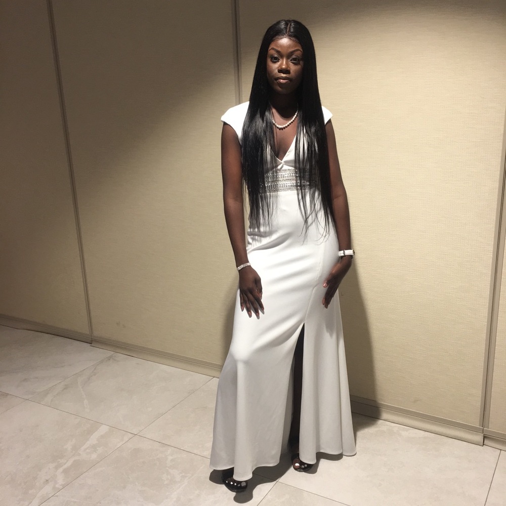 A formal gown
